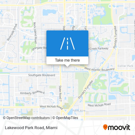Mapa de Lakewood Park Road
