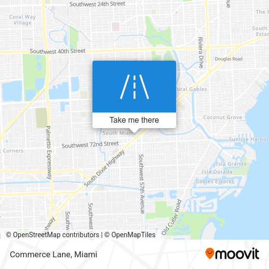 Mapa de Commerce Lane