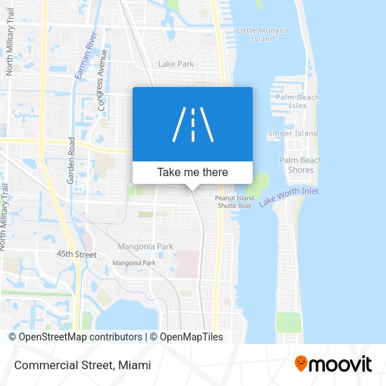 Mapa de Commercial Street