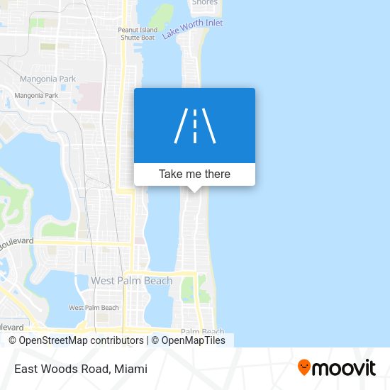 Mapa de East Woods Road