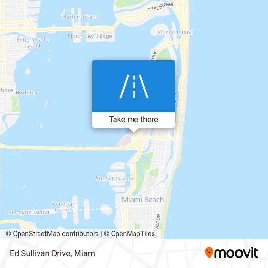 Ed Sullivan Drive map