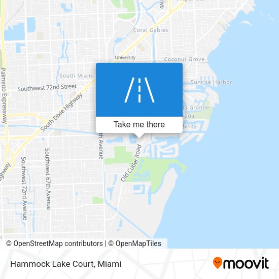 Mapa de Hammock Lake Court