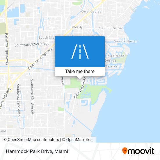 Mapa de Hammock Park Drive