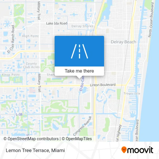 Lemon Tree Terrace map