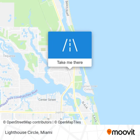 Lighthouse Circle map