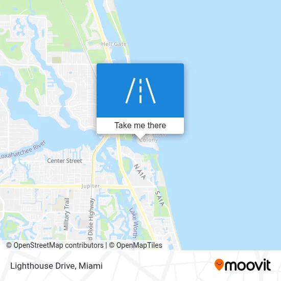 Lighthouse Drive map