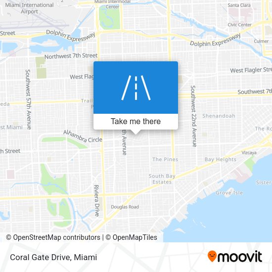 Mapa de Coral Gate Drive