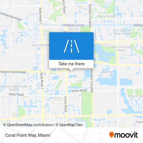 Mapa de Coral Point Way