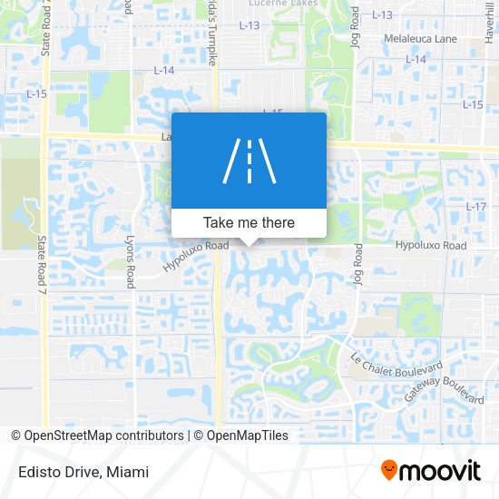 Mapa de Edisto Drive