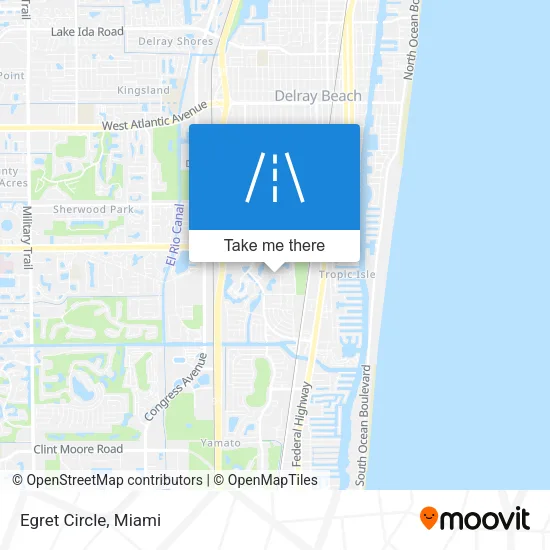 Egret Circle map