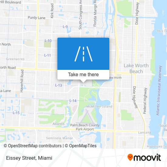 Mapa de Eissey Street