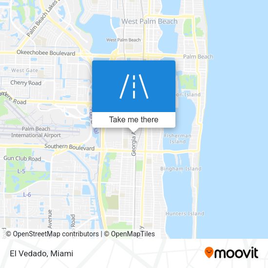 Mapa de El Vedado
