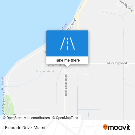 Eldorado Drive map