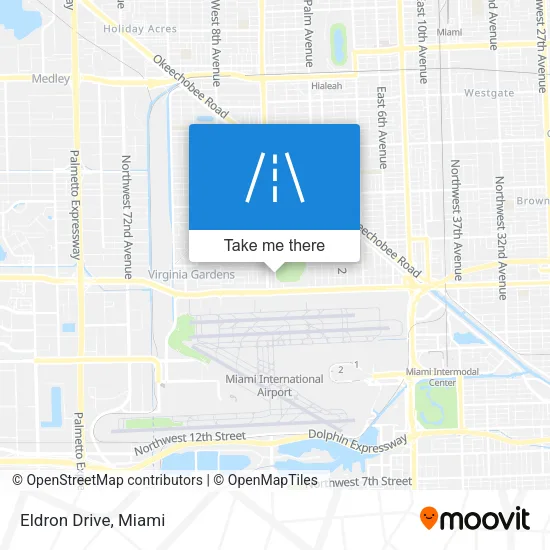 Eldron Drive map