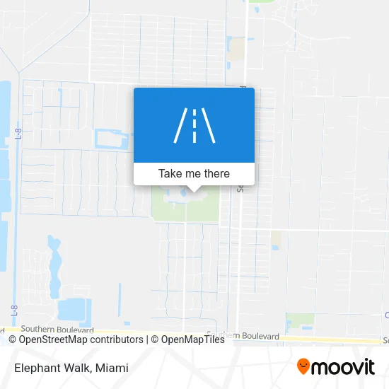 Elephant Walk map