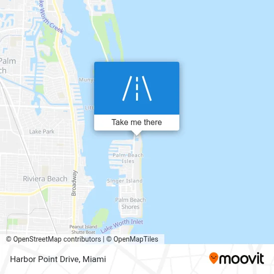 Harbor Point Drive map