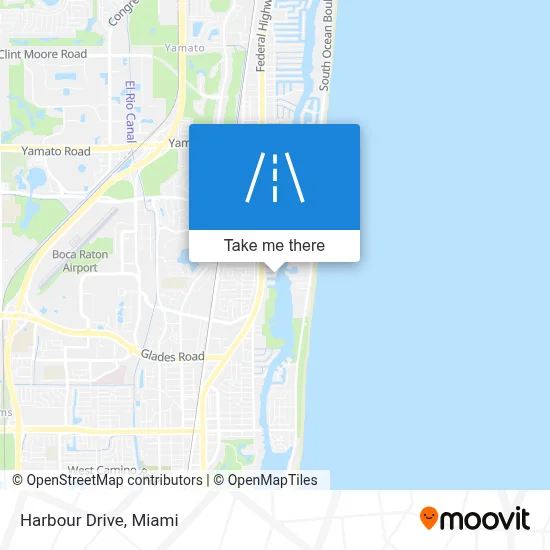 Harbour Drive map