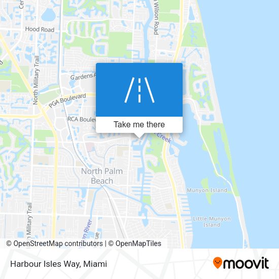 Mapa de Harbour Isles Way