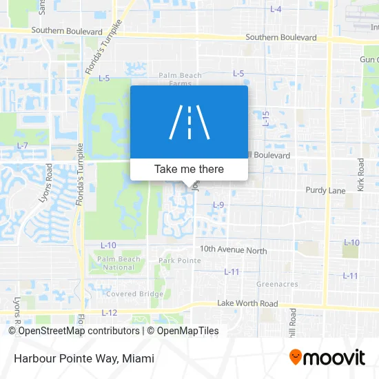 Harbour Pointe Way map