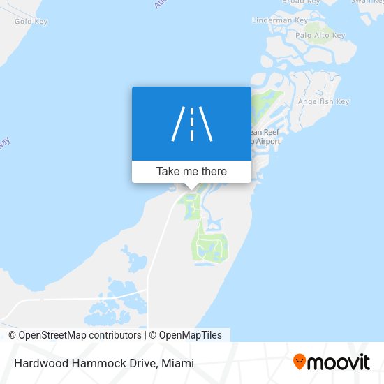 Hardwood Hammock Drive map