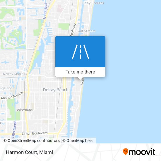 Harmon Court map