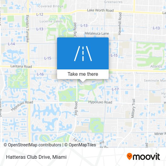 Mapa de Hatteras Club Drive