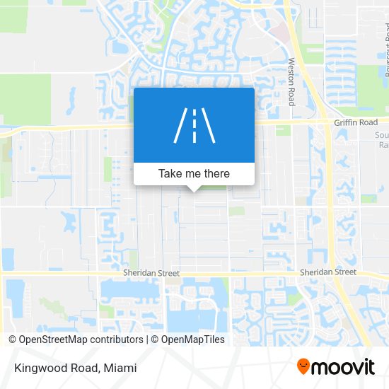 Mapa de Kingwood Road
