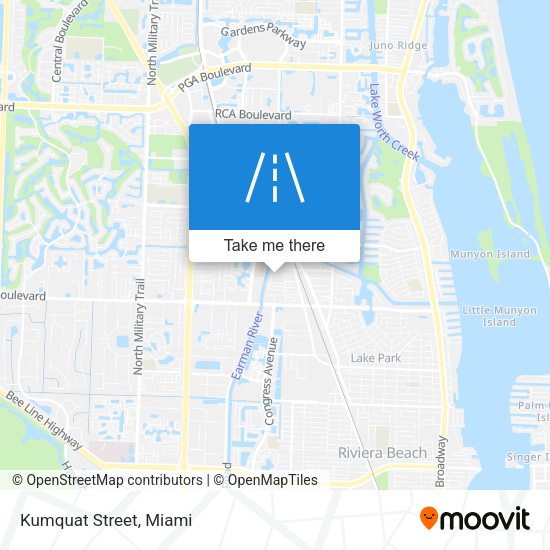 Mapa de Kumquat Street