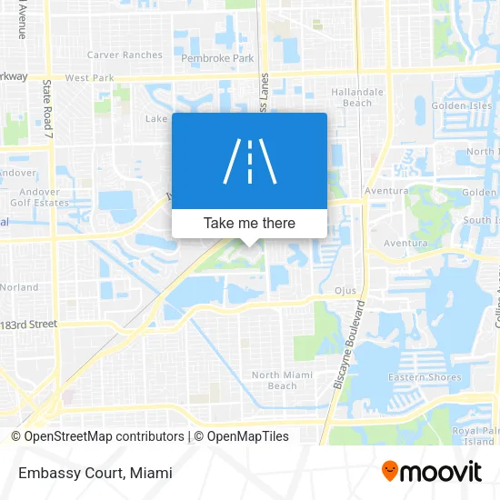 Embassy Court map