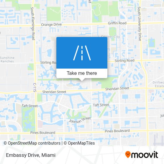 Mapa de Embassy Drive