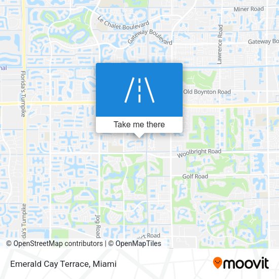 Mapa de Emerald Cay Terrace
