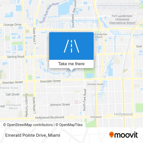 Emerald Pointe Drive map