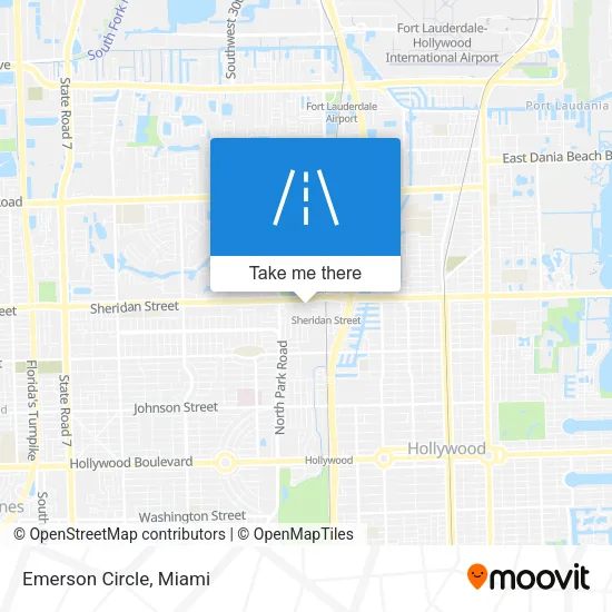 Emerson Circle map