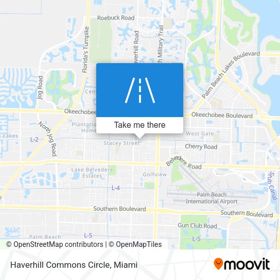 Haverhill Commons Circle map