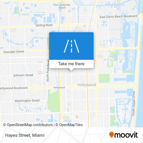Mapa de Hayes Street