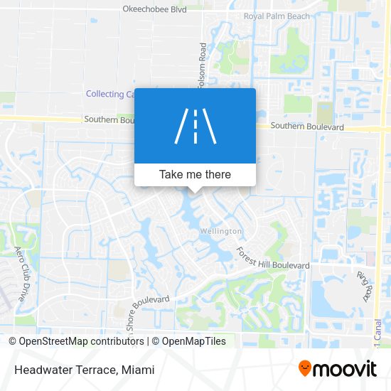Mapa de Headwater Terrace