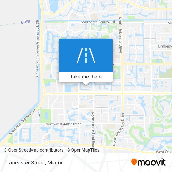 Mapa de Lancaster Street