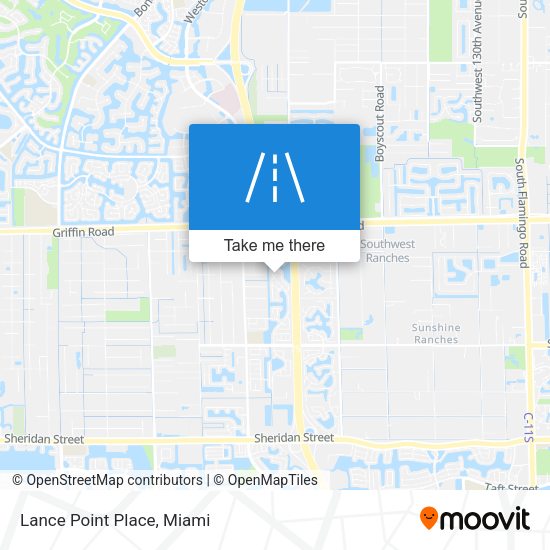 Mapa de Lance Point Place