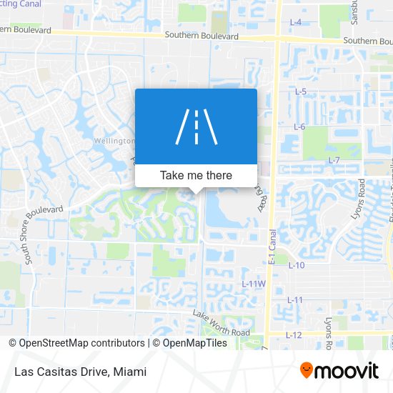 Mapa de Las Casitas Drive