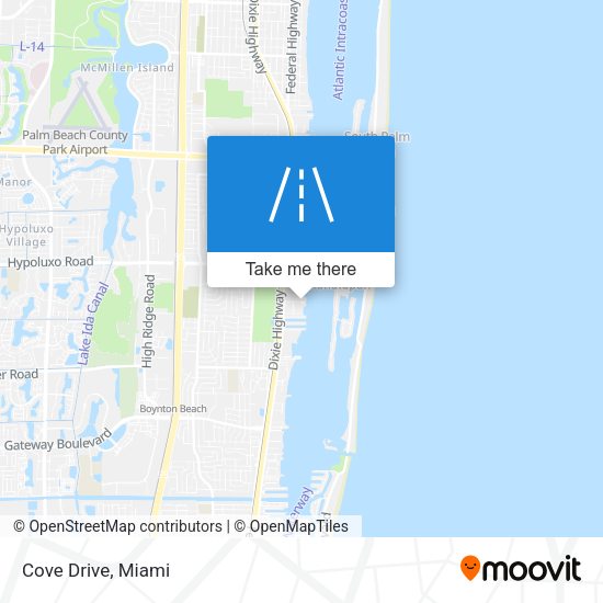 Mapa de Cove Drive