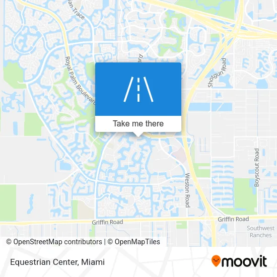 Equestrian Center map