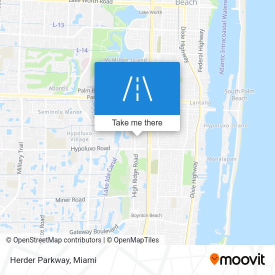Mapa de Herder Parkway