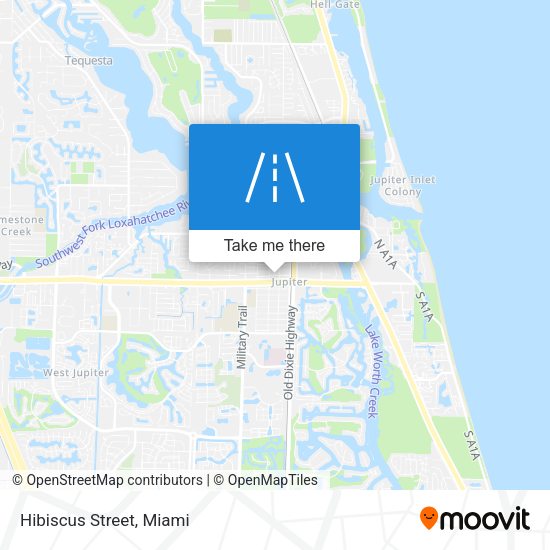 Mapa de Hibiscus Street