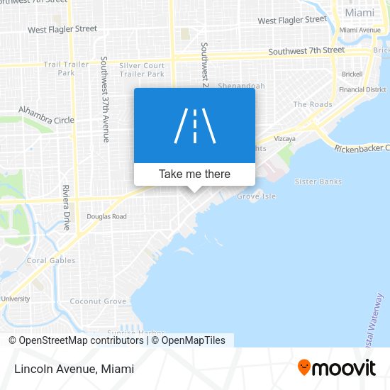 Mapa de Lincoln Avenue