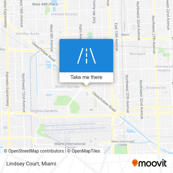 Mapa de Lindsey Court