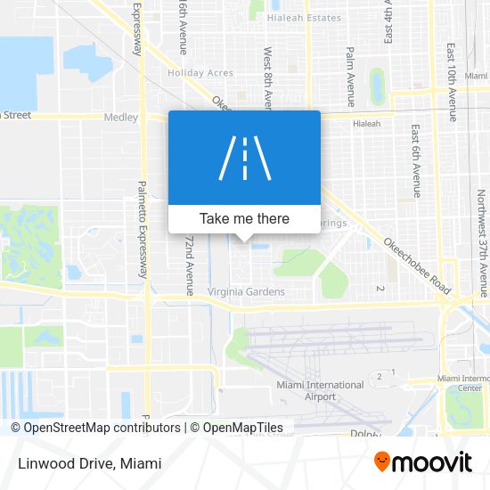 Mapa de Linwood Drive