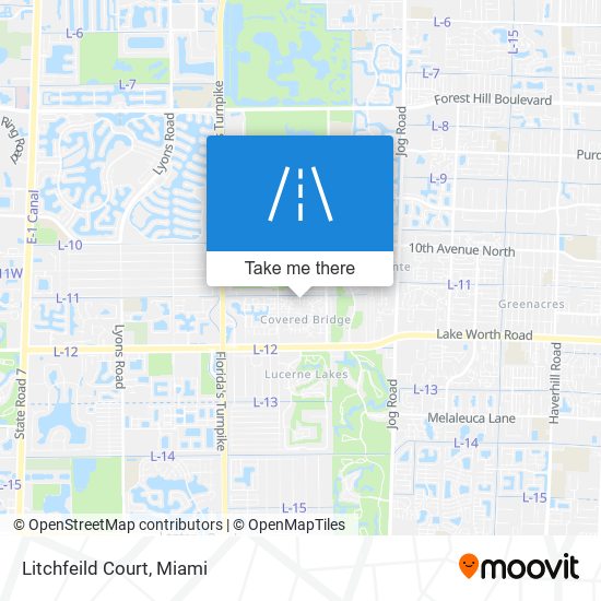 Litchfeild Court map