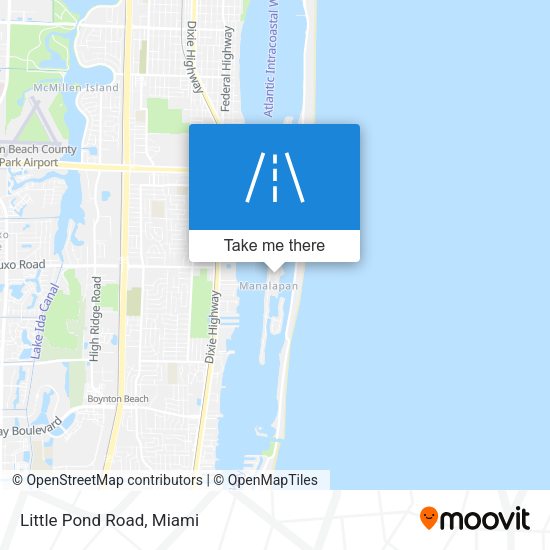 Mapa de Little Pond Road