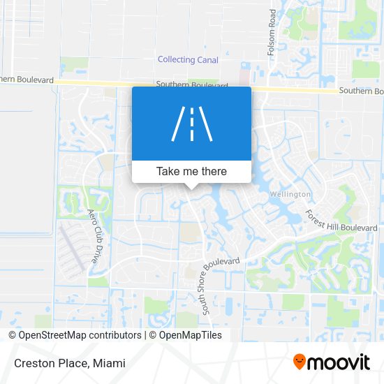 Mapa de Creston Place