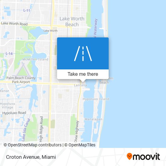 Croton Avenue map